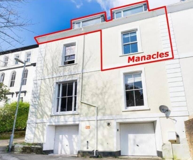 Manacles - Spacious Flat Near Beach With Sea Views & Parking فالموث المظهر الخارجي الصورة